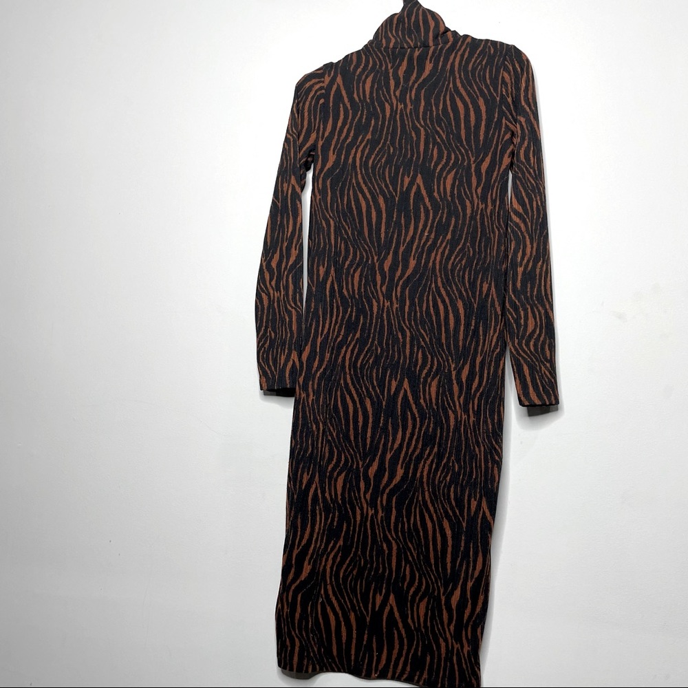 Zara Turtleneck MIDI Length Dress